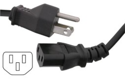 COMPUTER AC CORD 3 PRONG 6FT
