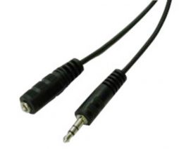 3.5MM ST. PLUG TO 3.5MM STEREO JACK 6FT
