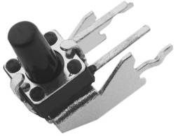 MICRO SWITCH, WITH SUPPORT, 6X6MM, HEIGHT OF BUTTON 7MM, 2 LEGS