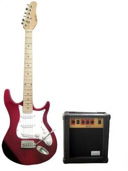 ELECTRIC GUITAR W/AMPLIFIER AND ACCESORIES