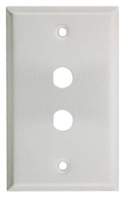 STAINLESS STEEL PLATE double hole