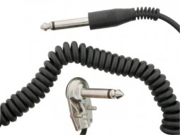 25Ft Coiled Guitar Cable
