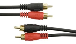 DUAL RCA MALE TO RCA MALE 3FT