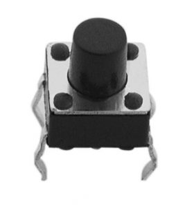 MICROSWITCH 6X6MM HEIGHT OF BUTTON 7MM, 4LEGS