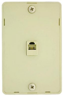 4C HANGING WALL PLATE IVORY