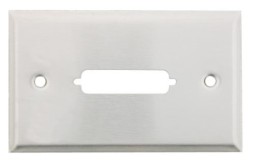 STAINLESS WALL PLATE DB25
