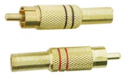 RCA PLUG DELUXE GOLD