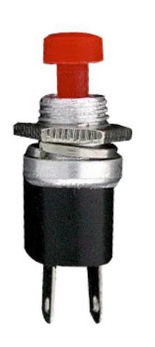 PUSH BUTTON SWITCH OPEN CIRCUIT RED
